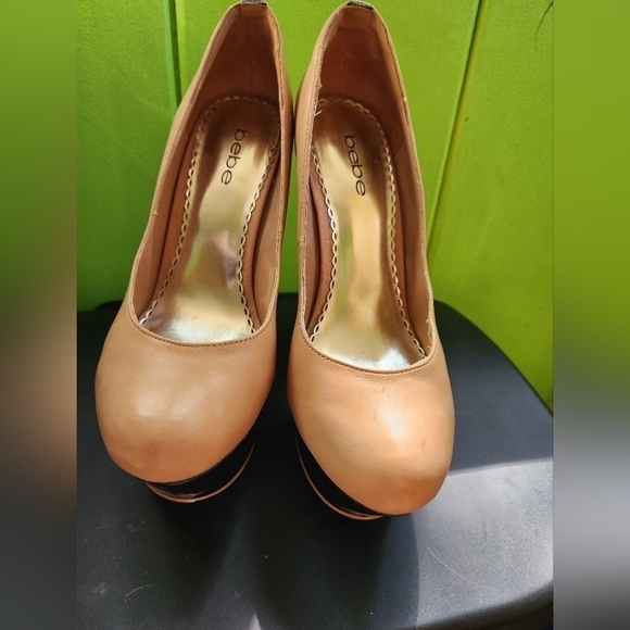 Bebe tri color block heel shoe - Picture 2 of 6